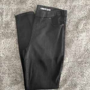 Lands End Pull On Jeans